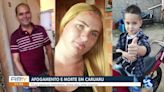 Duas pessoas da mesma família morrem afogadas em Caruaru; corpos da criança e padrasto foram localizados abraçados em açude