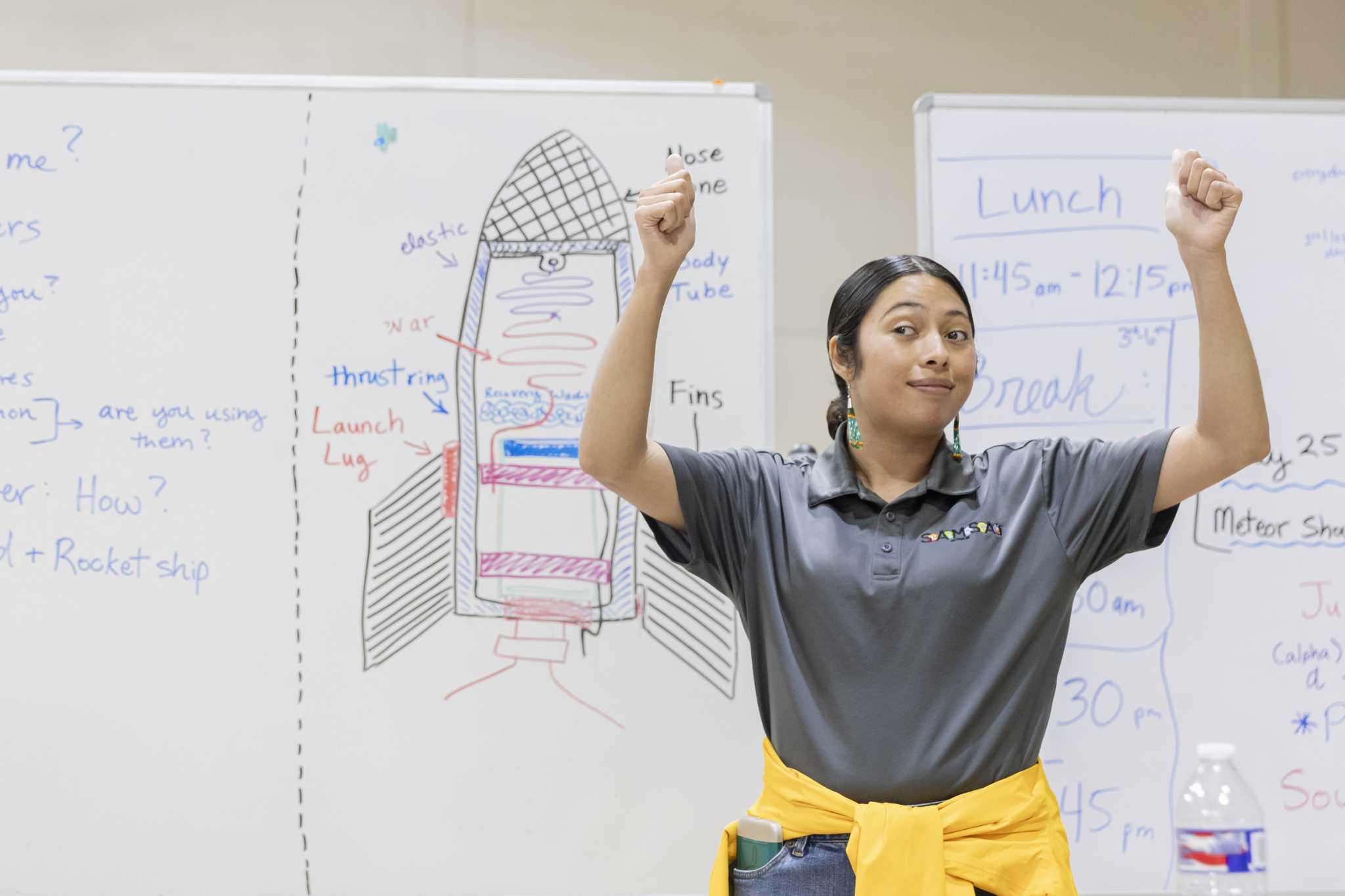 San Antonio students launch rockets as part of aerospace summer camp