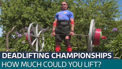 Jersey hosts first ever Channel Islands Deadlifting Championships - Latest From ITV News