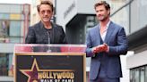Robert Downey Jr. Called Up The Avengers To Help Roast Chris Hemsworth During His Hollywood Walk Of Fame Ceremony