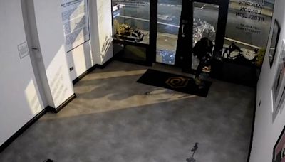 CCTV captures moment Banksy’s ‘Girl With Balloon’ is stolen from gallery