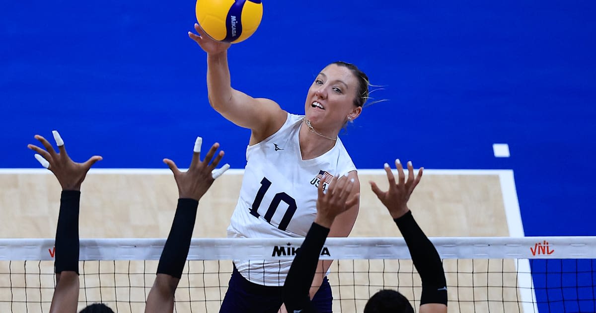 How the USA women's volleyball team are warming up for Paris 2024 in the Volleyball Nations League