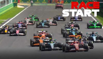 RACE START: Watch the getaway at Spa-Francorchamps