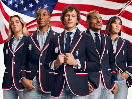 Photos show Team USA's 2024 Olympics ceremony outfits, and they include jeans and moto jackets