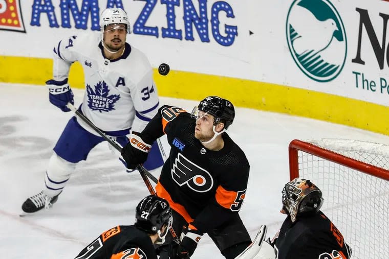 Flyers sign defenseman Adam Ginning to a two-year contract extension