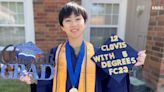 Calif. Boy, 12, Becomes Youngest Person to Graduate from Fullerton College — with Five Degrees!