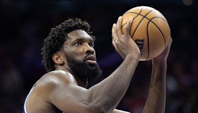 76ers All-Star center Joel Embiid says he's suffering from Bell's palsy