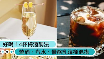 夏天就愛酸甜酒精！4杯梅酒調法：韓國燒酒、汽水、優酪乳可以這樣混搭
