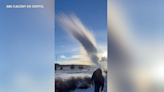 WATCH: It’s so cold outside, boiling water freezes in mid air!