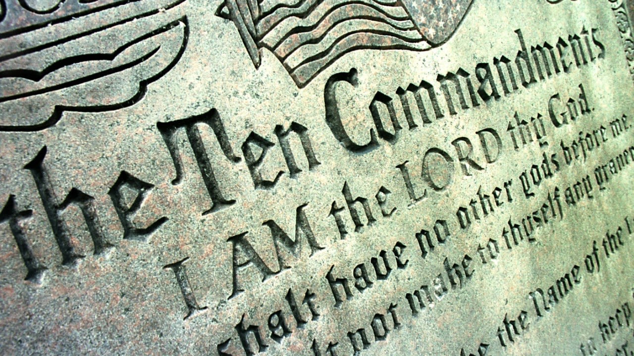 Louisiana wants the Ten Commandments in schools but which version?