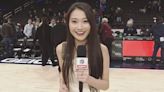 球迷也瘋狂！NBA場邊美女記者吸睛