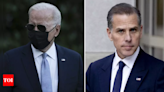 Hunter Biden seen shopping in LA while father Biden grapples with challenges - Times of India