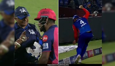 ...Or Not? Close Call By Umpire Irks Star Batter, Refuses To Leave In RR vs DC IPL 2024 Match | Cricket News