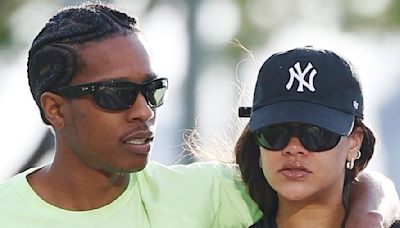 Rihanna spotted on loved-up stroll with boyfriend A$AP Rocky in NYC