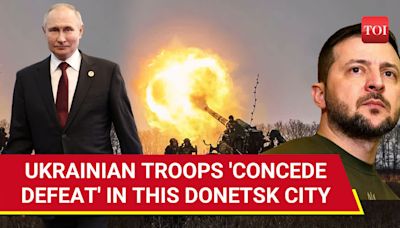 Russian Army 'Forces' Ukrainian Troops Out Of Donetsk's Toretsk | Another Win For Putin? | International - Times of India Videos