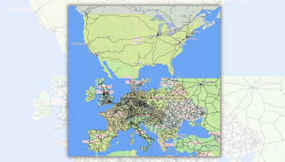 These Maps Claim to Show Passenger Trains in US vs. Europe. Here Are the Facts