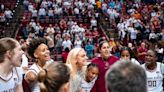 Osceola Q FSU women's basketball coach Brooke Wyckoff