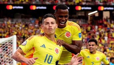 Colombia goleó 5-0 a Panamá - El Diario - Bolivia