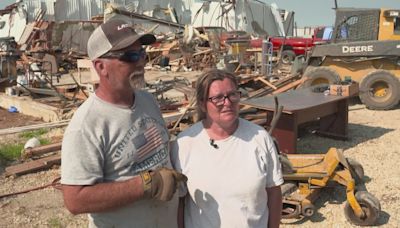 'I just don't know what the future holds' | Family loses farm, livelihood in Valley View tornado