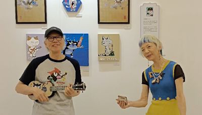 〈遇見貓〉台日聯展 桃園淘動漫賣萌登場