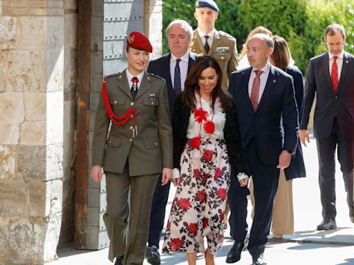 La Princesa de Asturias, homenajeada en su despedida de Zaragoza: “He aprendido mucho”