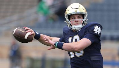 What Is Notre Dame's Plan for QB Riley Leonard in 2024?