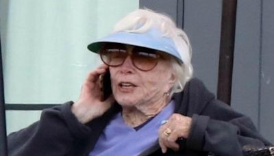 Hollywood icon, 90, full of beans after saying 'I've lived a wonderful life'