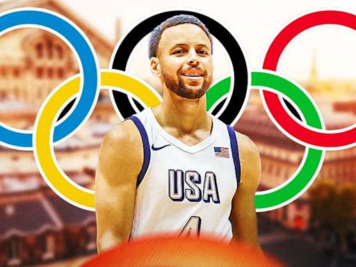 Stephen Curry Performs Signature Play vs. Serbia