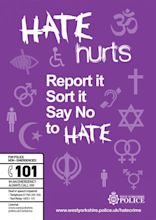 Hate Hurts - Posters, Leaflets and Easy Read | West Yorkshire Police