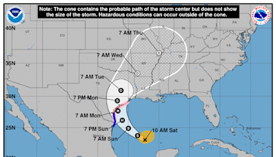 Live updates for Hurricane Beryl: Storm turns north, Mayor declares State of Disaster