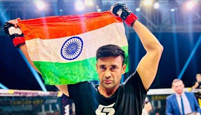 Meet wrestler turned MMA star, who created history with win over Pakistani fighter, he was Bigg Boss contestant and met his wife...