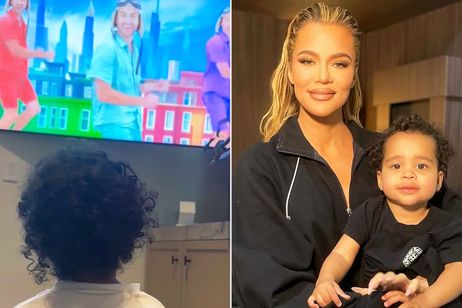 Khloé Kardashian Jokes Son Tatum Is ‘Mesmerized' by 'Danny Go!’ in Adorable Videos