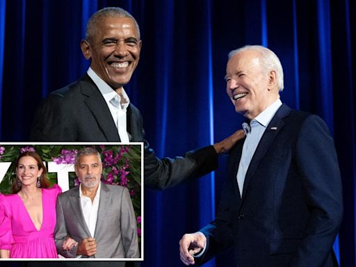 Biden to hold star-studded fundraiser featuring George Clooney, Julia Roberts, Obama