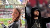 Hailie Jade quips about Taylor Swift moment while sharing father-daughter NFL day with Eminem