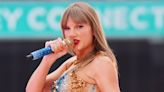 Taylor Swift brings Travis Kelce on stage for the first time - sending fans into a frenzy