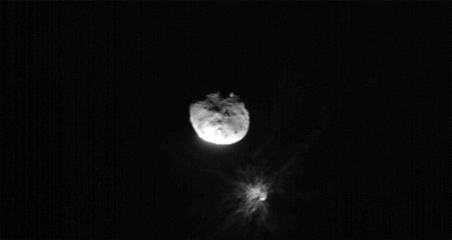 Images from NASA's DART spacecraft reveal insights into near-Earth asteroid