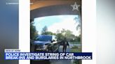 Attempted car break-in caught on video as Northbrook police investigate string of burglaries, thefts