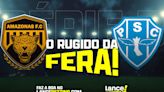 Oportunidade! Com R$200, você garante R$408 em uma vitória simples do Amazonas jogando em casa contra o Paysandu!