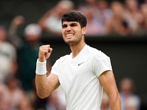 Carlos Alcaraz survives scare against Frances Tiafoe to keep title defence alive