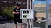 Surviving Death Valley at 128 degrees 'like a blow-dryer in my face'