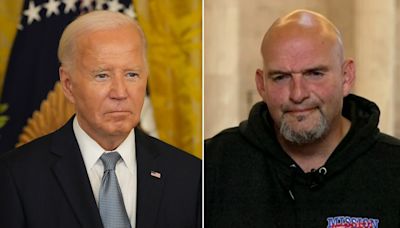 Fetterman doubles down on support for Biden amid calls for him to withdraw: 'He's been a great president'