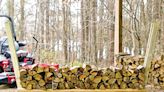 Building a backyard firewood rack - Akron.com