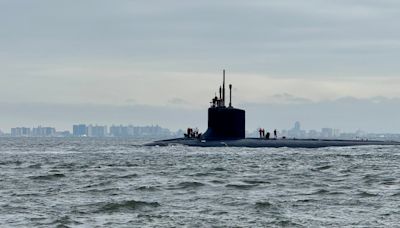 Newest U.S. Navy submarine — named after N.J. — makes dramatic arrival in Sandy Hook Bay