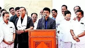 CM Stalin hints at Cabinet reshuffle - News Today | First with the news