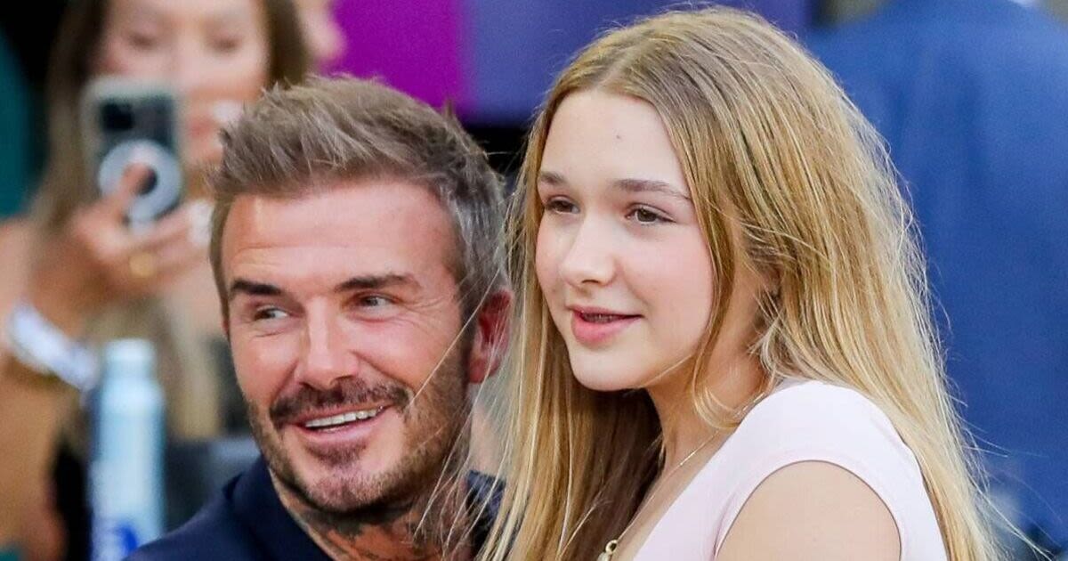 David Beckham 'fearful of Harper getting hurt on dates' as she becomes a teen