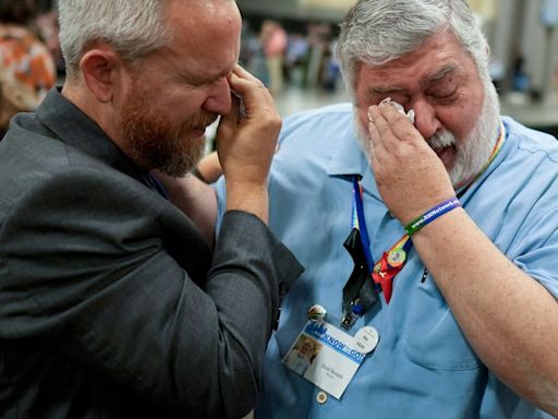 United Methodists, at major conference, repeal their church’s longstanding ban on LGBTQ clergy