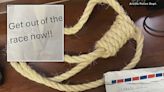 Arcola mayor gets noose delivered to city hall with threatening note ahead of elections