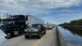 18-wheeler accident shuts down I-10 out of Baton Rouge