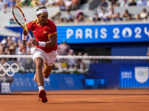 Rafael Nadal wins in Olympic singles and will play rival Novak Djokovic on Monday