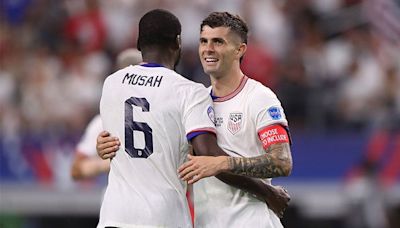 PULISIC STARS AND THE USA ARE OFF TO A FLIER